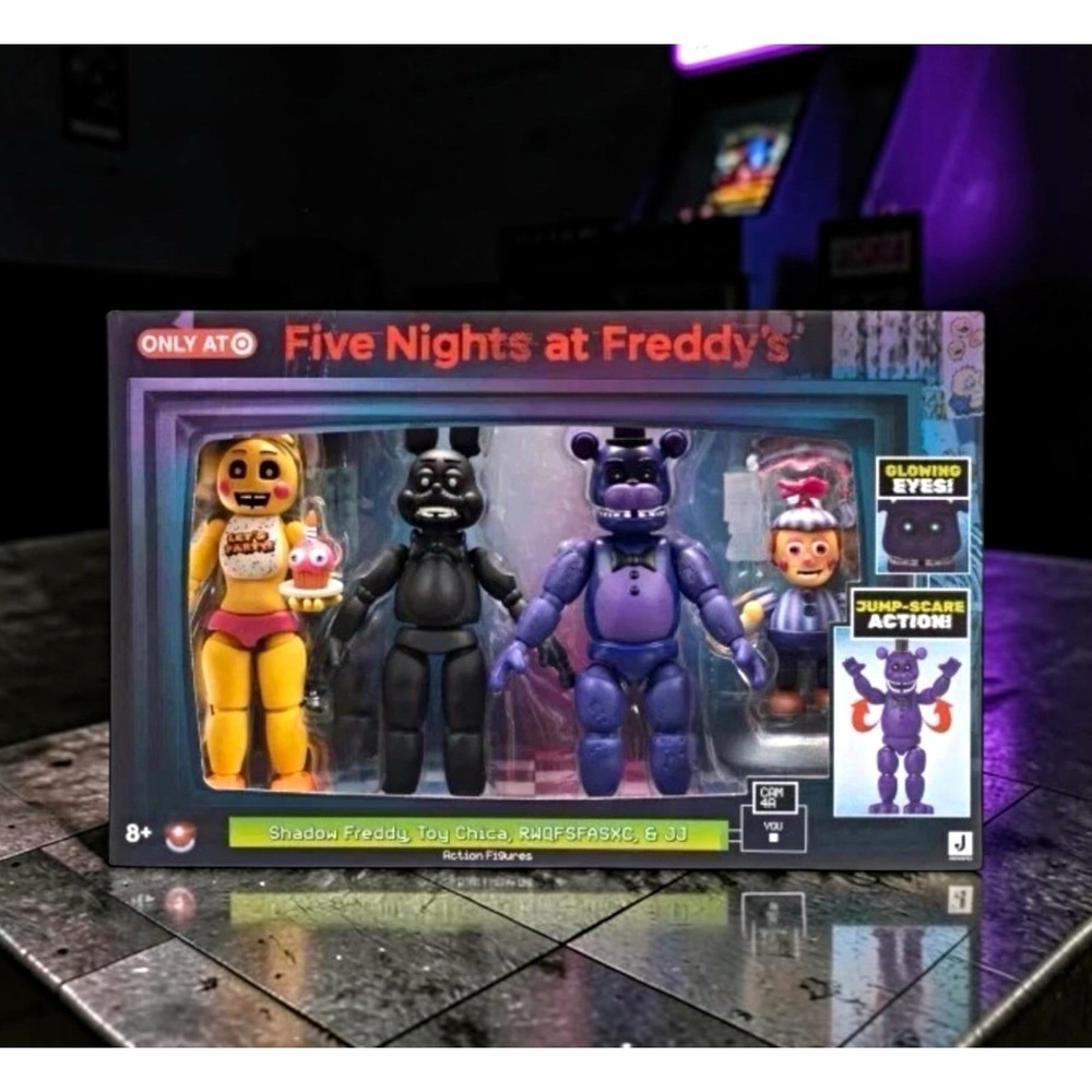 FNAF Jazwares Endo Series Glamrock Chica & Shattered Glamrock Chica ON HAND